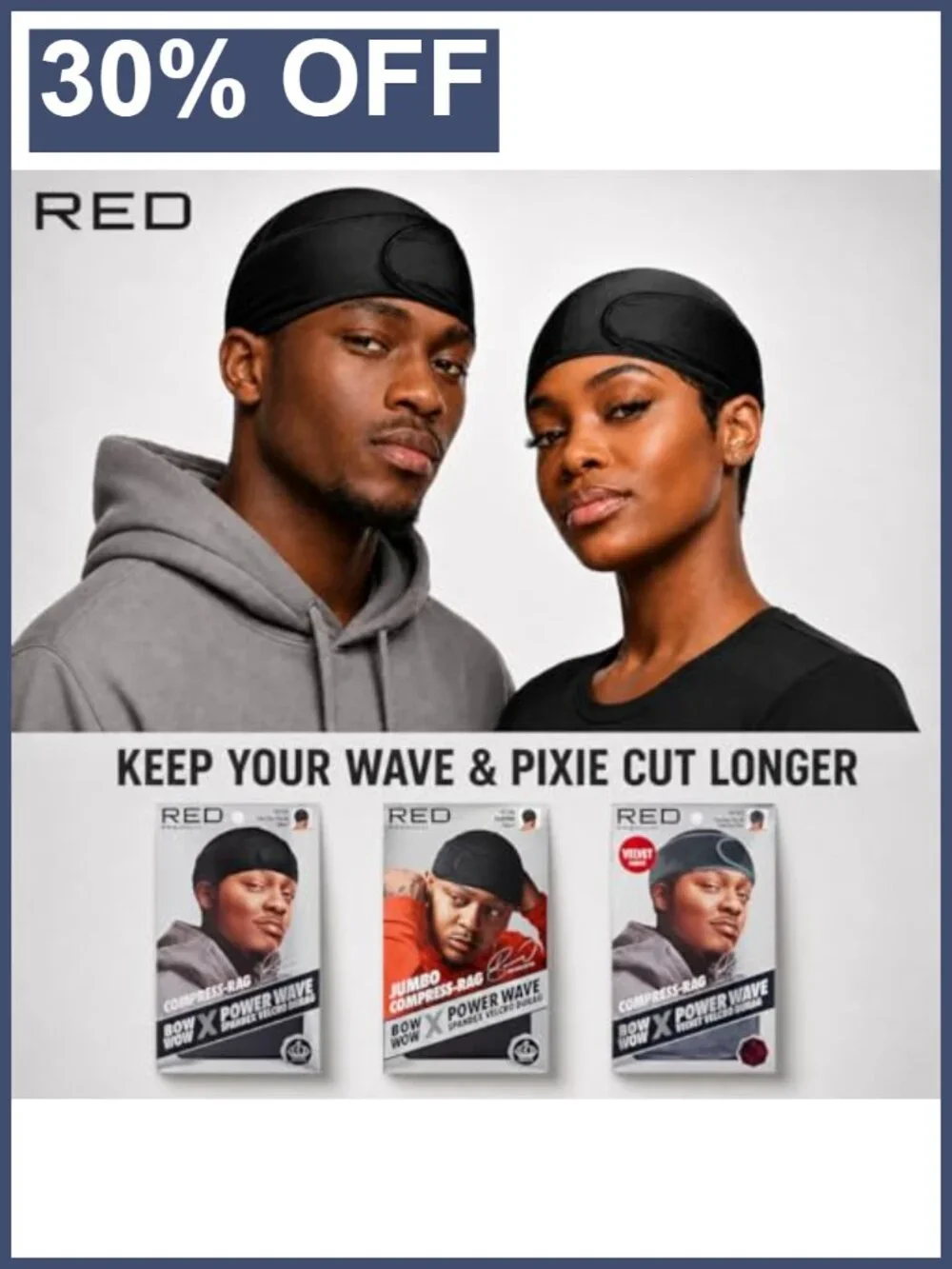 Spandex Wave Cap Adjustable Compression Durag for 360 Waves Locs Braids